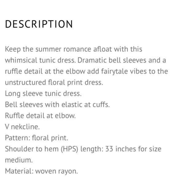 Billabong Floral Long-sleeved Vee Neck Beach Sun Dress Size Small/Med GUC - Picture 12 of 13